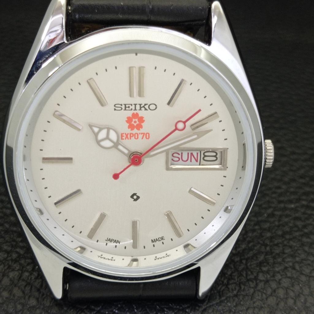 ВИНТАЖНЫЕ ОТРЕМОНТИРОВАННЫЕ МУЖСКИЕ ЧАСЫ SEIKO EXPO 70 АВТОМАТИЧЕСКИЕ 6309A ЯПОНИЯ a441921-9