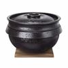 Hase Seitou Hase-en Earthenware Rice Pot, Tochin Kamado "Kiwami" (Goku) Rice Cooker, 2-cup Capacity (Approx. 1200ml), Microwave-Safe, Iga Ware, Made I