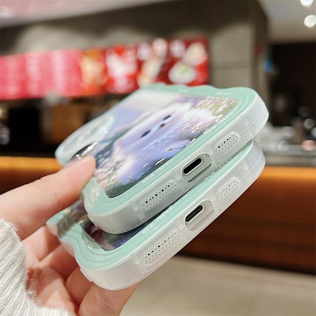 Милый питомец, маленький белый кот, маленький белый кролик, мягкий чехол из ТПУ, модный чехол для телефона для iPhone, Samsung Vivo, Xiaomi Oppo