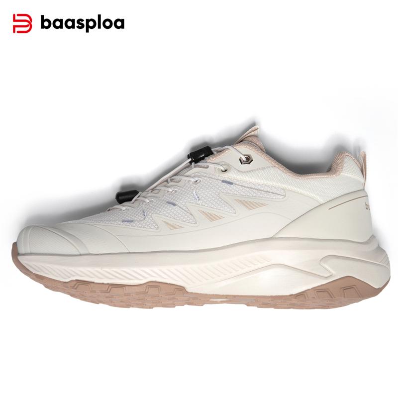 BAASPLOA Женская обувь для активного отдыха Нескользящая износостойкая сетчатая дышащая женская обувь для альпинизма и походов Модная женская спортивная обувь