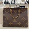 [Б/У] Onthego GM 'Коричневый канвас Monogram/Коричневый канвас Monogram Reverse' - Очень хорошее состояние #1SV712E