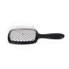 ProHair Precision: Dual-Action Detangling & Smoothing Brush for Black and Gray Hair Care