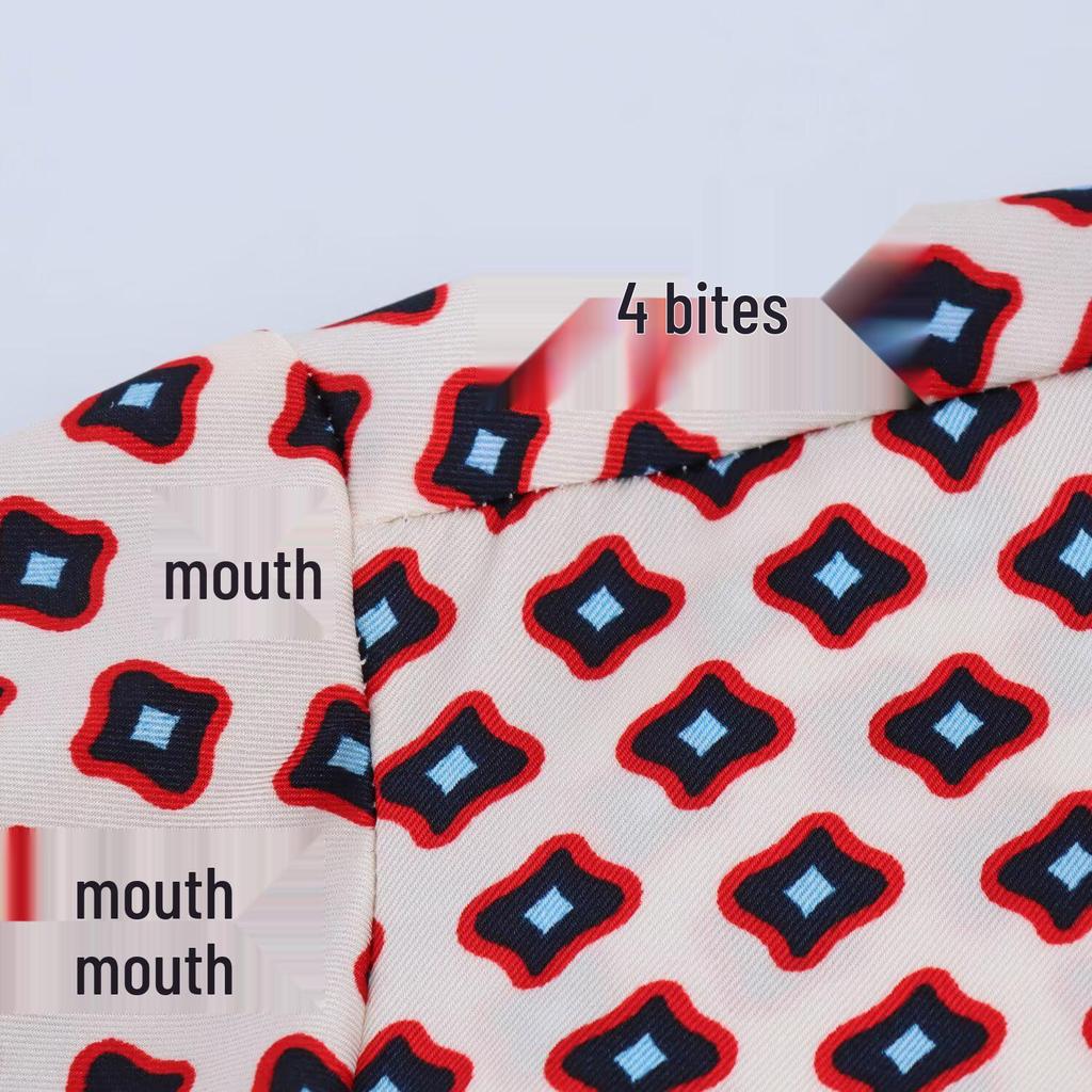 Весна 2025 Женский комплект с принтованной рубашкой и брюками прямого кроя 11305