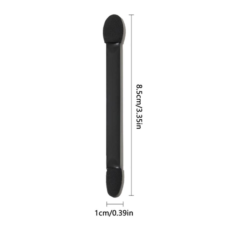 20 шт. одноразовых кистей для теней для век, портативные двухсторонние губчатые аппликаторы для теней для век, инструменты для макияжа и дизайна ногтей