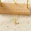 S911 sterling silver love pendant necklace women's versatile new natural freshwater pearl neck chain accessories light luxury high sense
