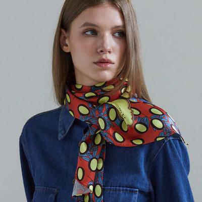 ANA MAISON New Jeans Long Petit Silk Scarf [PML-1412]