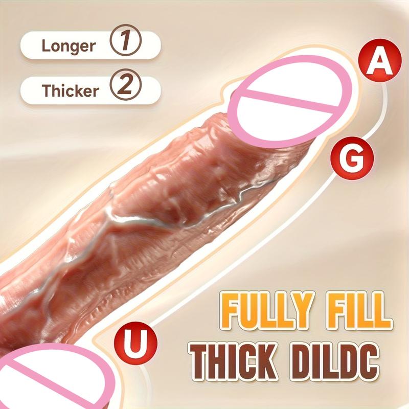 Realistic Food Grade Silicone Dildo G-Spot Vagina Anal Massager Masturbators Big Thick Penis Adult Sex Toy Cock Dick Penetration