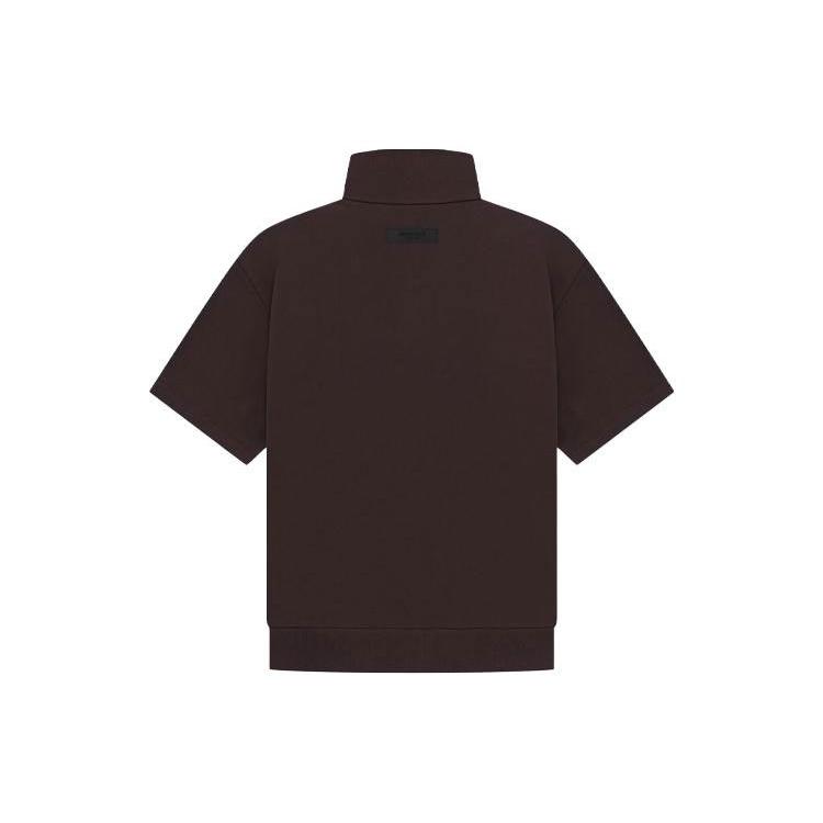 Fear of God Essentials Толстовка на молнии 3/4 'Темно-коричневая' Seal Unisex 125BT224095F