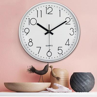 10 Дюймов 25 См Простой Креативный Модный Скандинавский Современный Домашний Декор Часы для Гостиной Бесшумные Личность