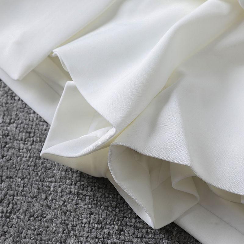 Черная юбка-шорты А-силуэта с высокой талией - Мода Весна/Лето 2022 Защита от просвечивания Универсальный дизайн