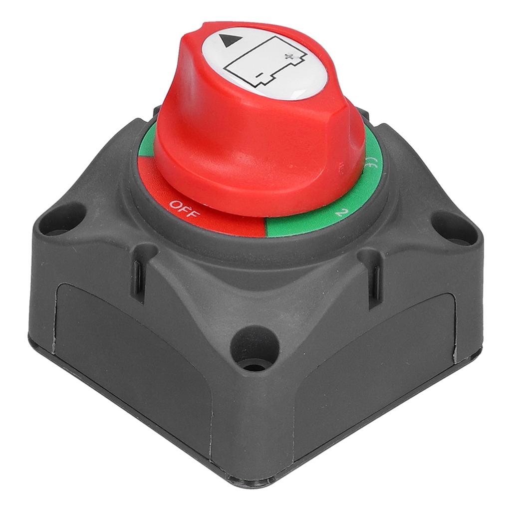 12V 3‑Gear Battery Disconnect Isolator Switch 8‑50V On Off Rotary ABS for Yacht Car Train