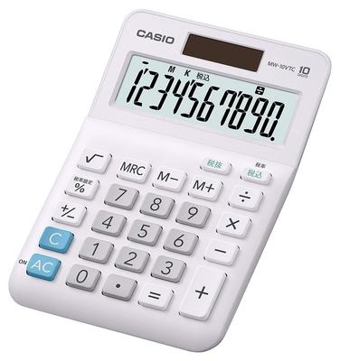 Калькулятор Casio Standard Mini Just 10, Тип, Разряды, MW-10VTC-N