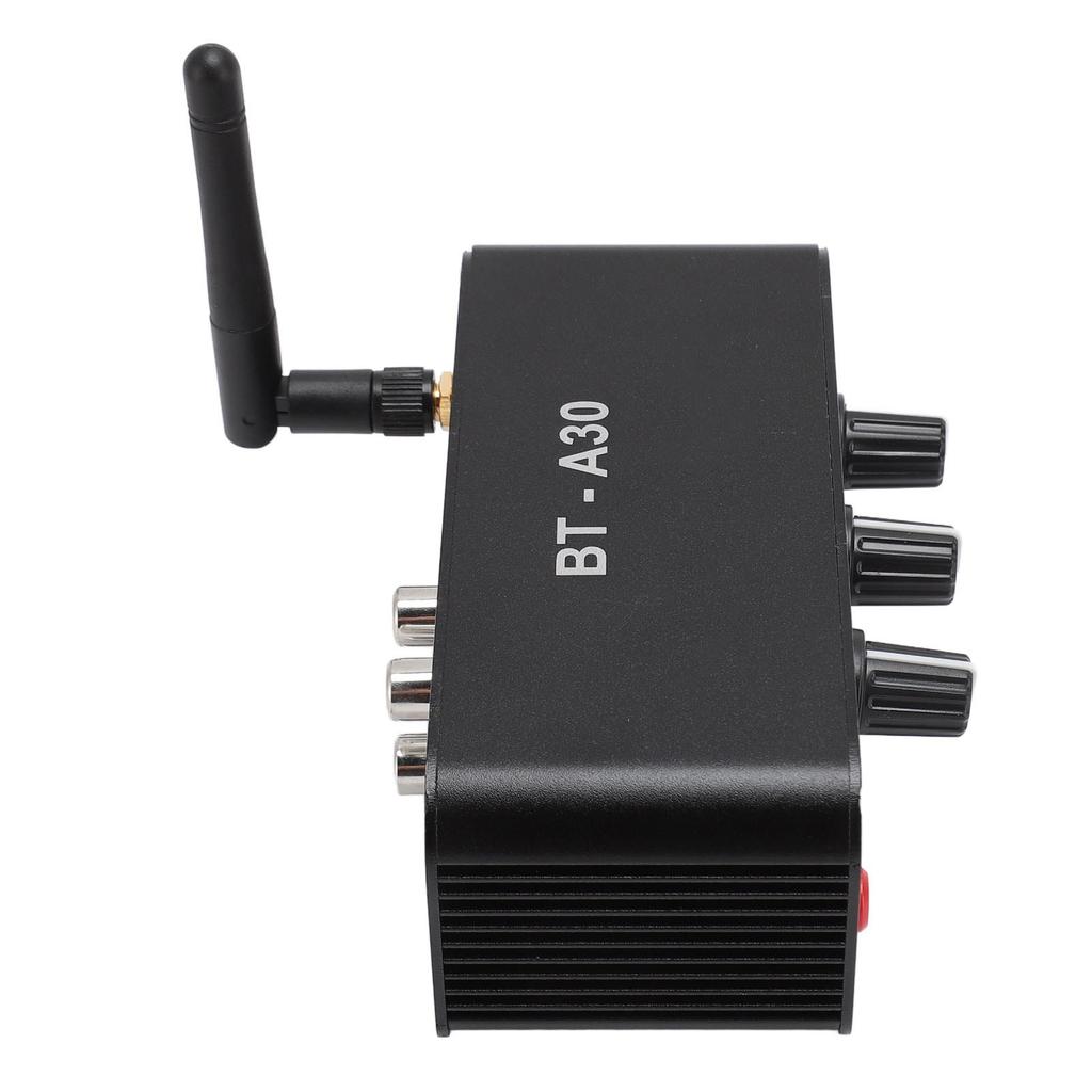 Bluetooth Sound Preamplifier 20dB Dual Op Amp NE5532 Stereo Preamp with RCA 3.5mm Port for Phono Turntable Speaker DC