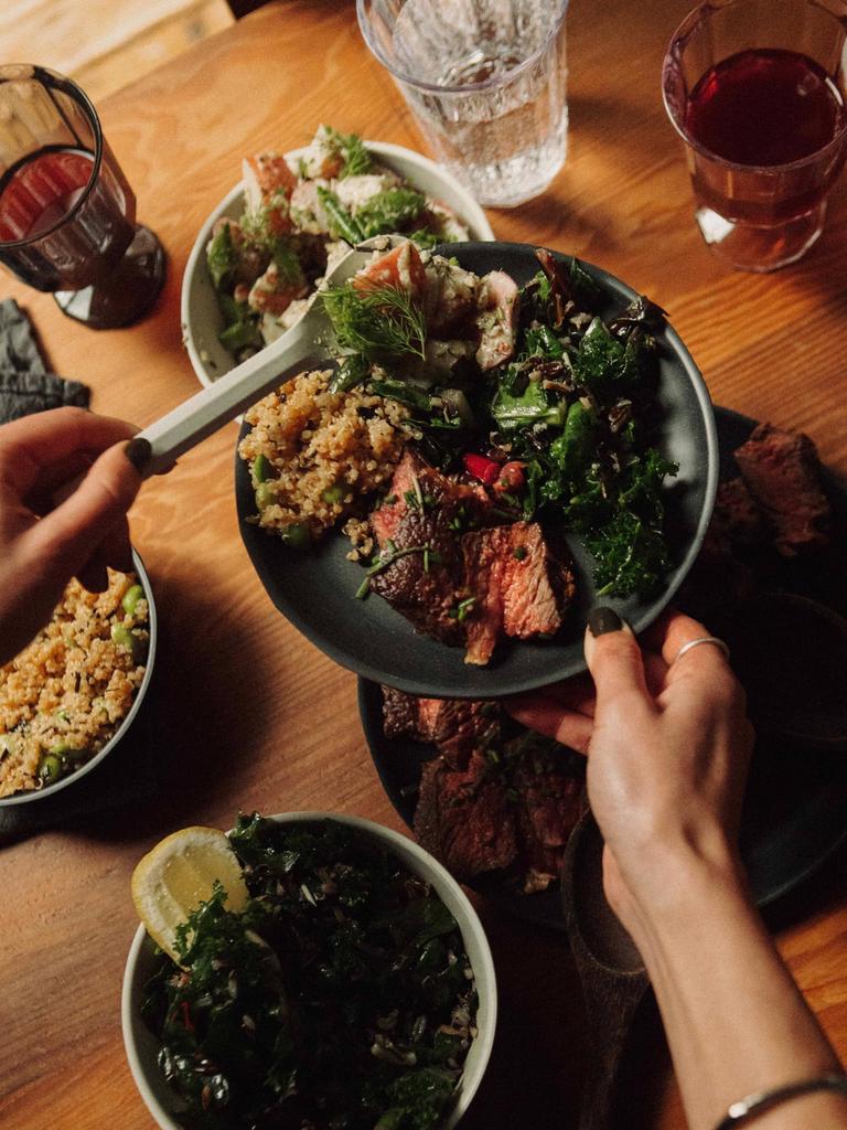 Kinto ALFRESCO Plate 190mm Black Dishwasher Safe Outdoor Gift Present 20713