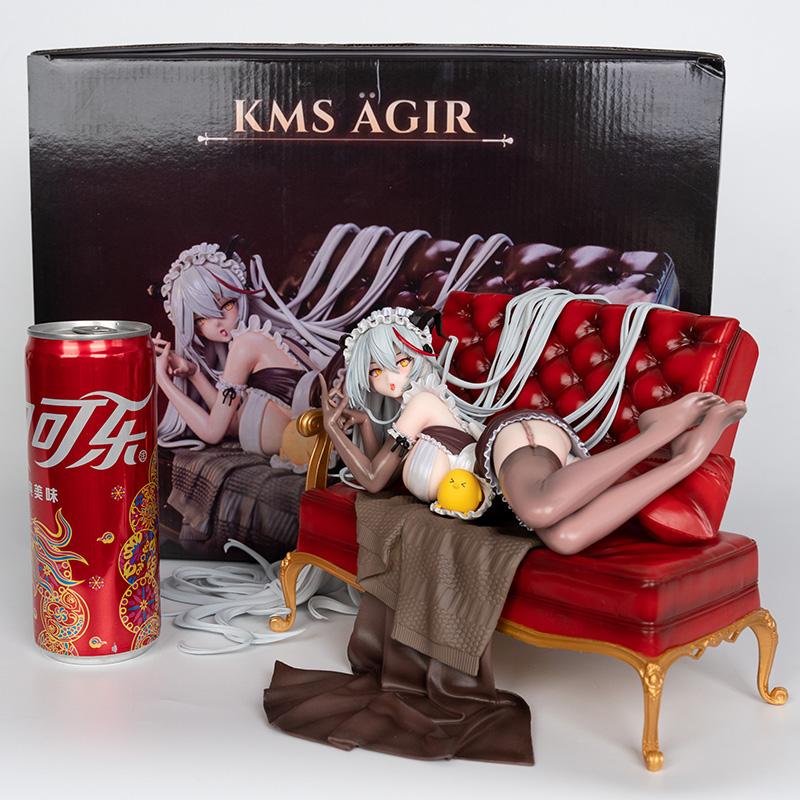 15см Кмс Эгир Фигурка Azur Lane Аниме Фигурка Диванные Девушки Игровая Фигурка Кукла ПВХ Модели Gk Статуэтка Коллекция Настольное Украшение Игрушки