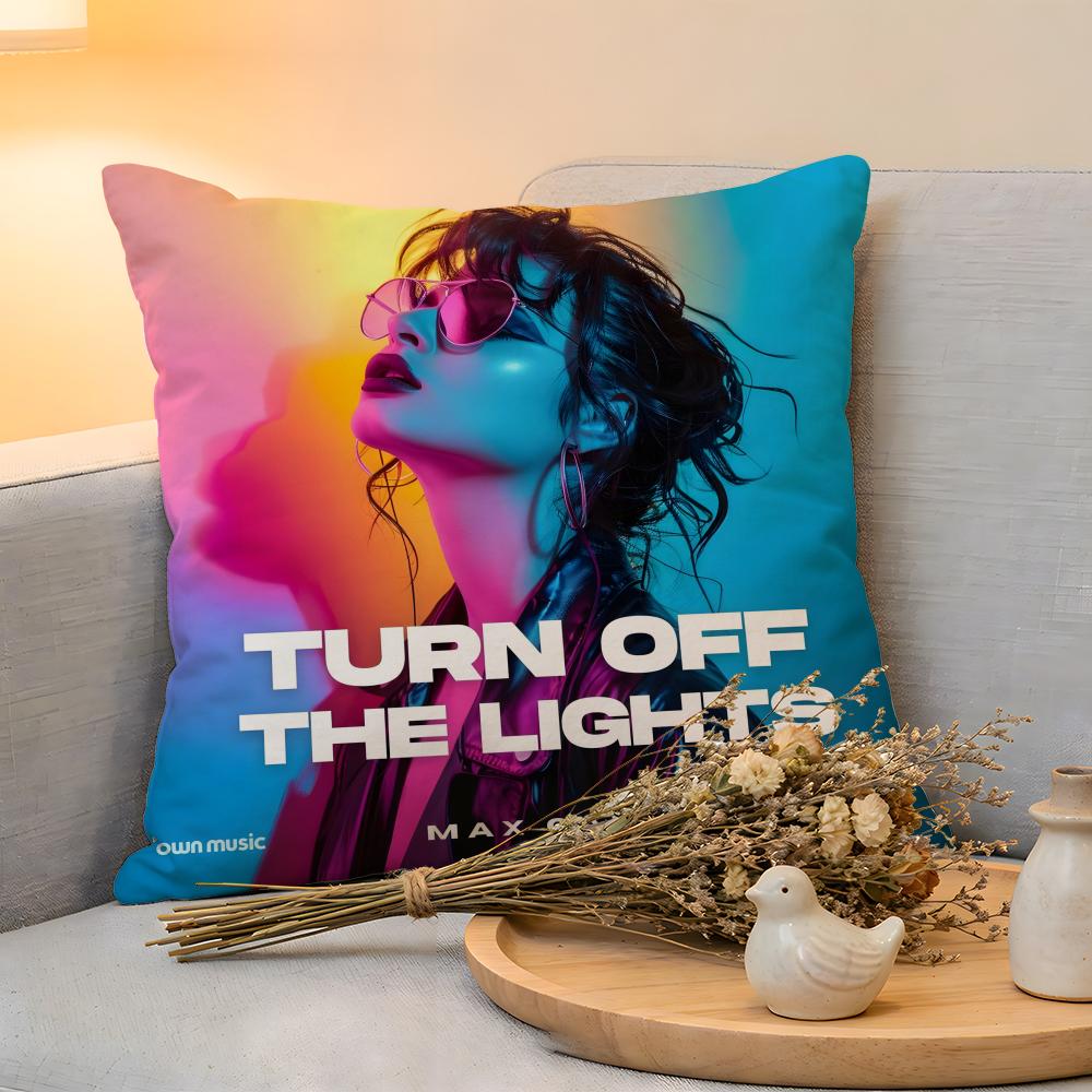 Cushion Cover Linen SkinFriendly Soft Decorative Case For Sofa Home Decor Max Oazo Album Cover Pillow cover