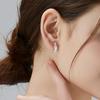 Серьги-кольца для кольца 925 Стильный подарок на Рождество KRKC&CO Женские, Серебро, Гипоаллергенные, 13 мм, Маленькие, Неношеные серьги, Аксессуары, Женские,