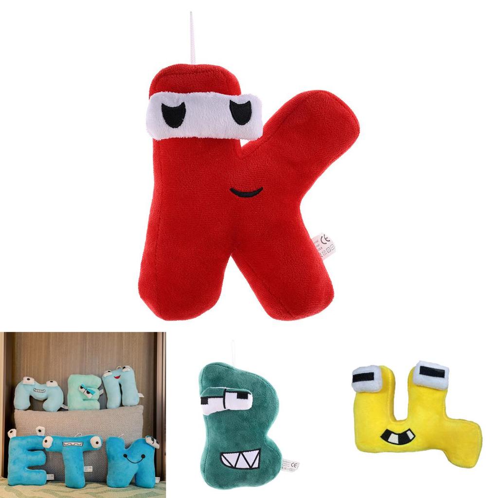 Cross-border Bestselling Russian Alphabet Plush Toy Adorable And Educational Gift For Children