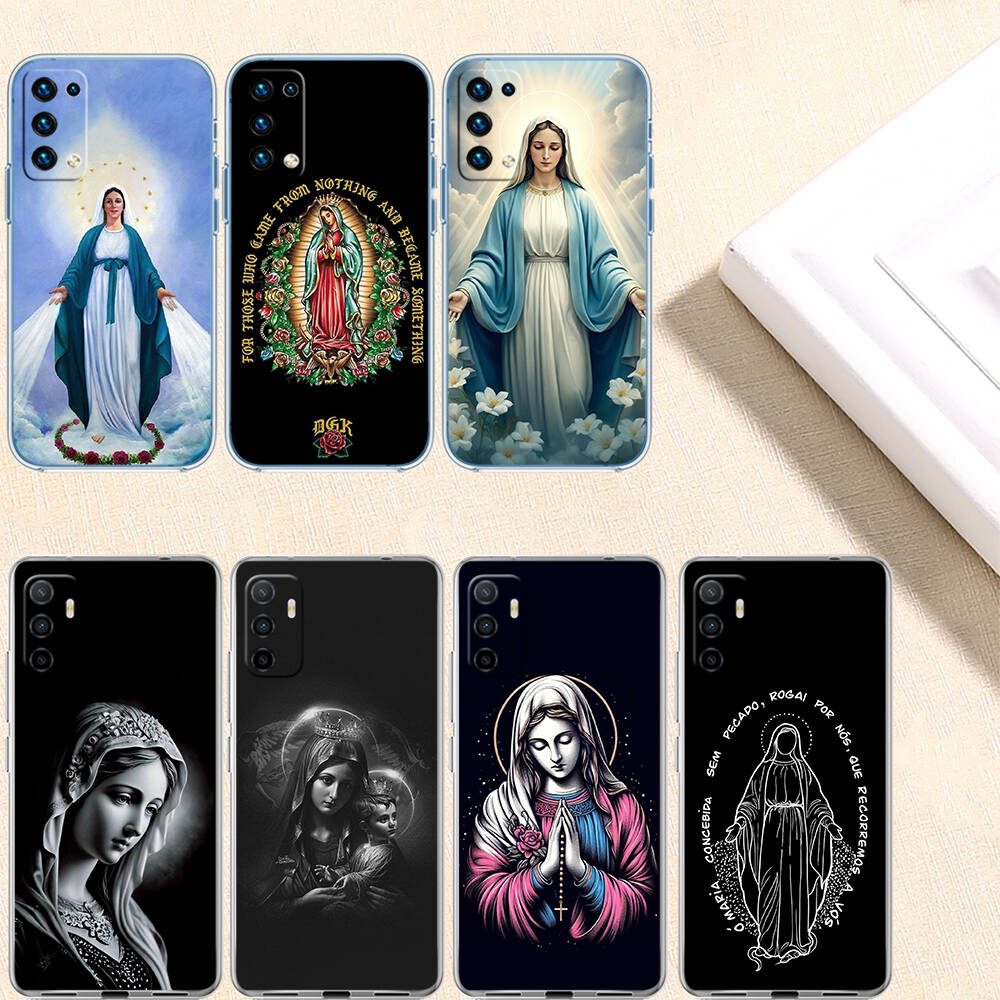 Чехол Virgen Maria для Motorola E7 E22 E20 E13 E15 E22S E30 E40 G10 G20 G04 G22 G23 G05 G75 G35 G55 G6 G7 G8 G9 Plus Power Play