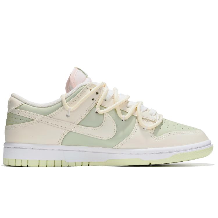 Nike Dunk Low Lime Ice Низкие кеды для скейтбординга Женские Бежево-зеленые DD1503-600(Команда62-)