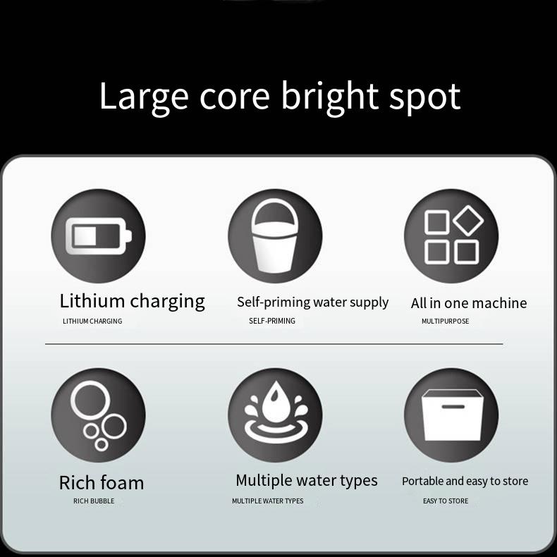 Беспроводная высоковольтная автомойка для полива цветов и овощей, пистолет для мойки автомобилей