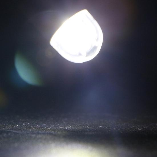 6шт супер яркая светодиодная лампа 6000k белая дальнобойная линза с высоким фокусом салона автомобиля номерной знак купол карта вежливое освещение небольшой размер низкий нагрев