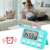 Magnetic Digital Cooking Timer with Invisible Stand Cartoon Animal Countdown-Timer Kitchen for Cooking Bake Timer LED Display