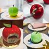 8-Crid форма для торта в форме яблока, 3D силиконовая форма для выпечки для кексов, кондитерских изделий, десертного мусса