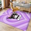 Sanrio Kuromi Printed Absorbent Washable Carpet, Non-Slip Bathroom Mats, Kitchen Rugs, Yoga Mat,Living Room Entrance, Camping Picnic Rugs
