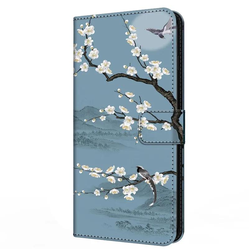 Flower Wallet Leather Case For Oppo Reno13 F 4G Stand Flip Bumper For Reno13 F 5G Wallet Case PU Leather Cover Reno13 F 13F Capa