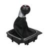 5 Speed Car Gear Shift Knob Gaitor Boot with PU Leather Dustproof Cover Replacement for Volkswagen