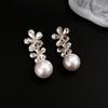 Серьги Water Diamond Flower Water Drop Серьги Модные серьги Серьги Аксессуары для сережек