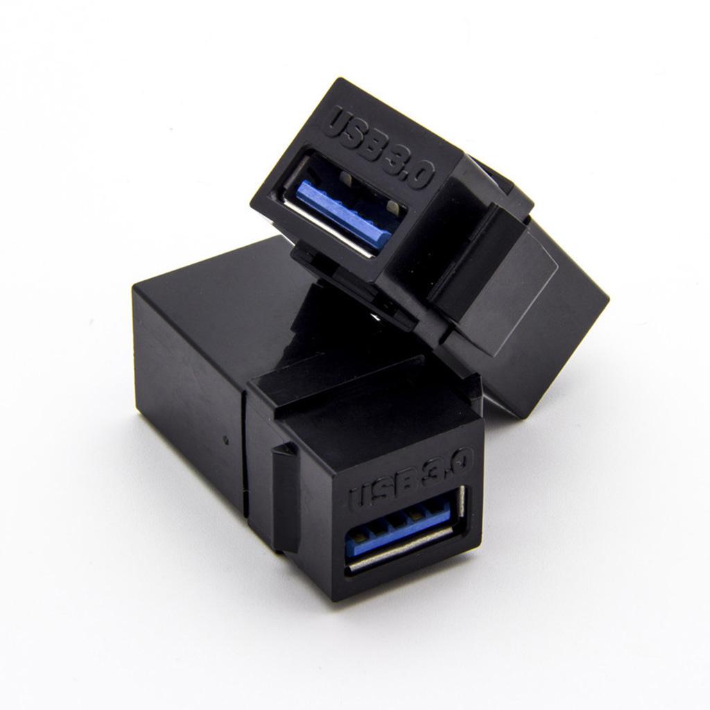 USB 3.0 A Female на A Female Удлинительный Keystone Jack Соединитель Адаптер Высокое Качество для Настенной Панели Панели USB 3.0 Jack