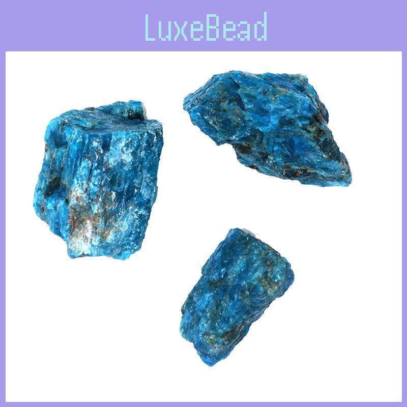 Collection Natural Apatite Blue Gemstone Mineral Specimens Rock Gift Decorate