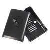 Aokin For Raspberry Pi Protective Case Abs Shell Cover with Mini Cooling Fan and Heat Sink