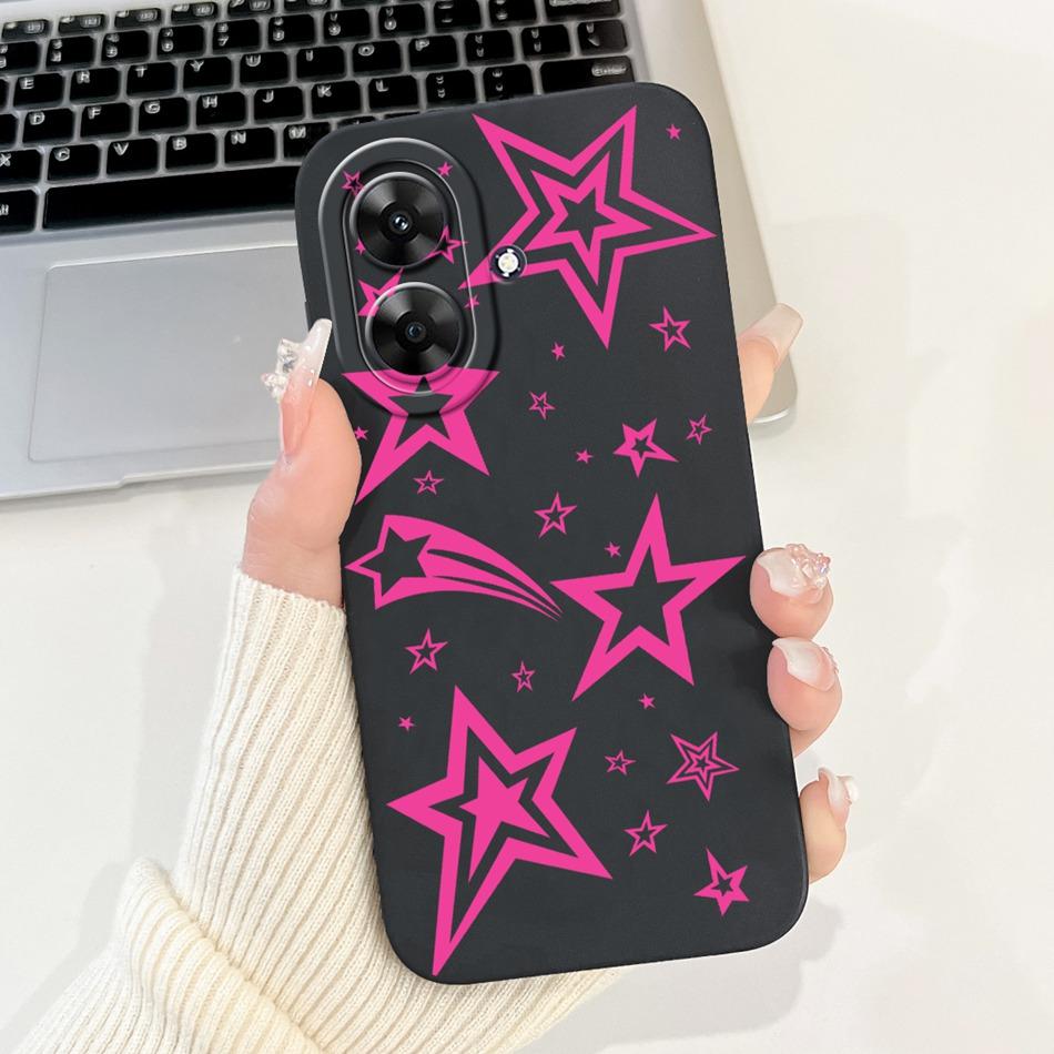 Для Realme Note 60 2024 Модный чехол с рисунком для Realme Note60 4G Мягкие силиконовые противоударные чехлы