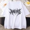 Summer Punk Style Print Women T Shirt Cool Short Sleeve Street T-Shirt Soft Breathable Tee Clothes Vintage O-Neck T-shirt