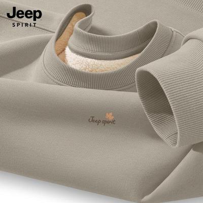 Мужской пуловер с флисовой подкладкой JEEP SPIRIT