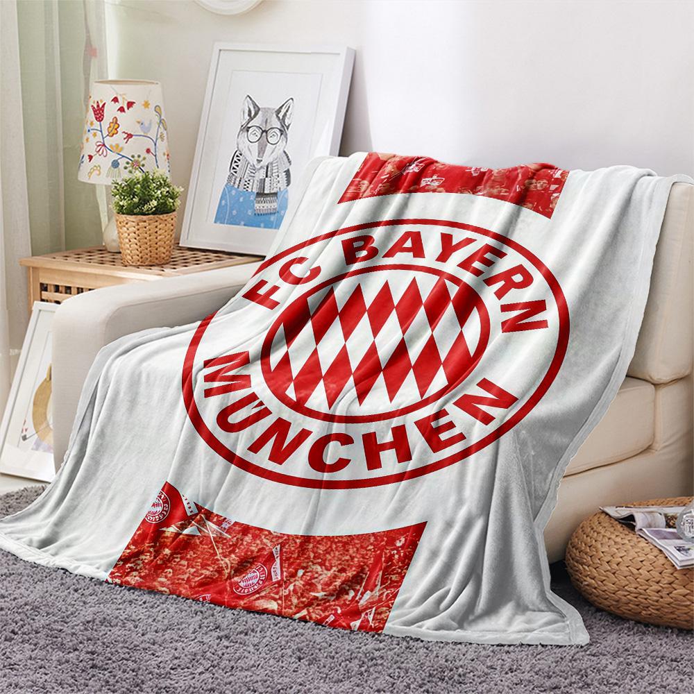 Bayern München3 Flannel Blanket, High quality Comfortable for All Seasons, Home Decor, Warmth and Comfort