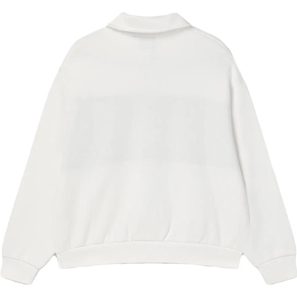 FILA Knitwear Unisex Cloud White Crew Neck Moderate A-line (Unisex) Knitwear F11W349208FWT