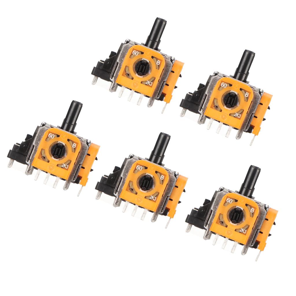5Pcs Analog 3D Joysticks for PS5 Controller 3D Analog Joystick Replacement Part Repair Kit