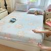 Матрас из чистого хлопка Односпальный 100% хлопковый Защитный чехол для матраса Постельное белье для комнаты девочек и мальчиков Печатная простыня Flat Bedsheet Sabanas