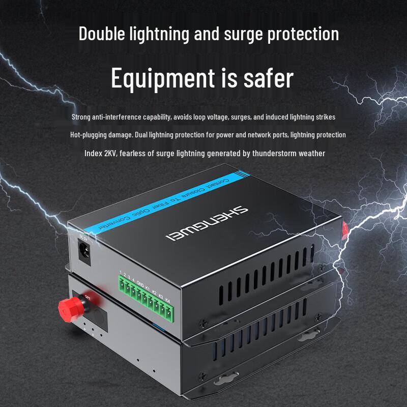 Shengwei Switch Quantity Fiber Optic Extender