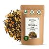 Zyanna Масала Чай - Чай Ассам с Кардамоном, Корицей, Гвоздикой, Имбирем и Черным Перцем | 250 г - Рассыпной | Аутентичный Индийский Масала Чай | Насыщенный, Пряный и