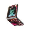Graffiti Art Colorful Princess Girl Phone Case For Samsung Z Flip 7 6 5G Galaxy Z Flip4 Z Flip5 Z Flip3 Coque Black Hard PC Shel