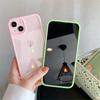 Противоударный силиконовый чехол-бампер Candy для телефона iPhone 14 11 12 13 Pro Max X XS XR 8 7 Plus SE, прозрачная защитная задняя крышка