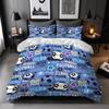 Sports Department Basketball Football Quilt Cover Bedding 3D Printing Three-Piece Set
