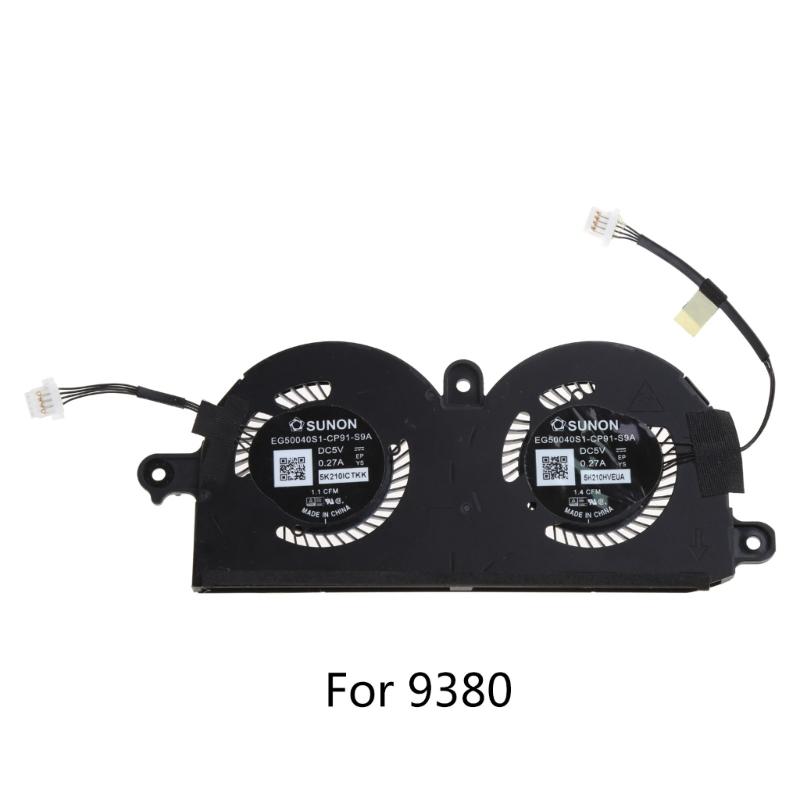 Новый оригинальный вентилятор охлаждения процессора ноутбука для l PS 13 9370 9380 P82G DC5V 0.40A 4pin 4wires вентилятор для ноутбука 980WH 0980WH
