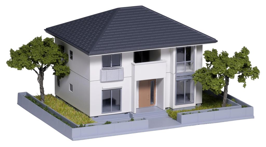 KATO N Gauge Дом с садом 2 Белые принадлежности для диорамы 23-404D