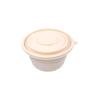 Jiwanggu 800ml Round Biodegradable Food Containers (200-pack)
